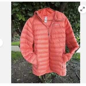 Simond Down Packable Coat Jacket condition US women’s XL Coral Warm